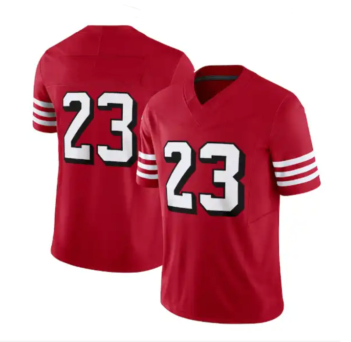 Bacca Sports New Top Embroidered American Stitched Football Jersey Support Personal Customization Customized Embroidered Logos